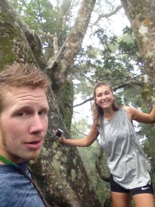 Frida and I at the top